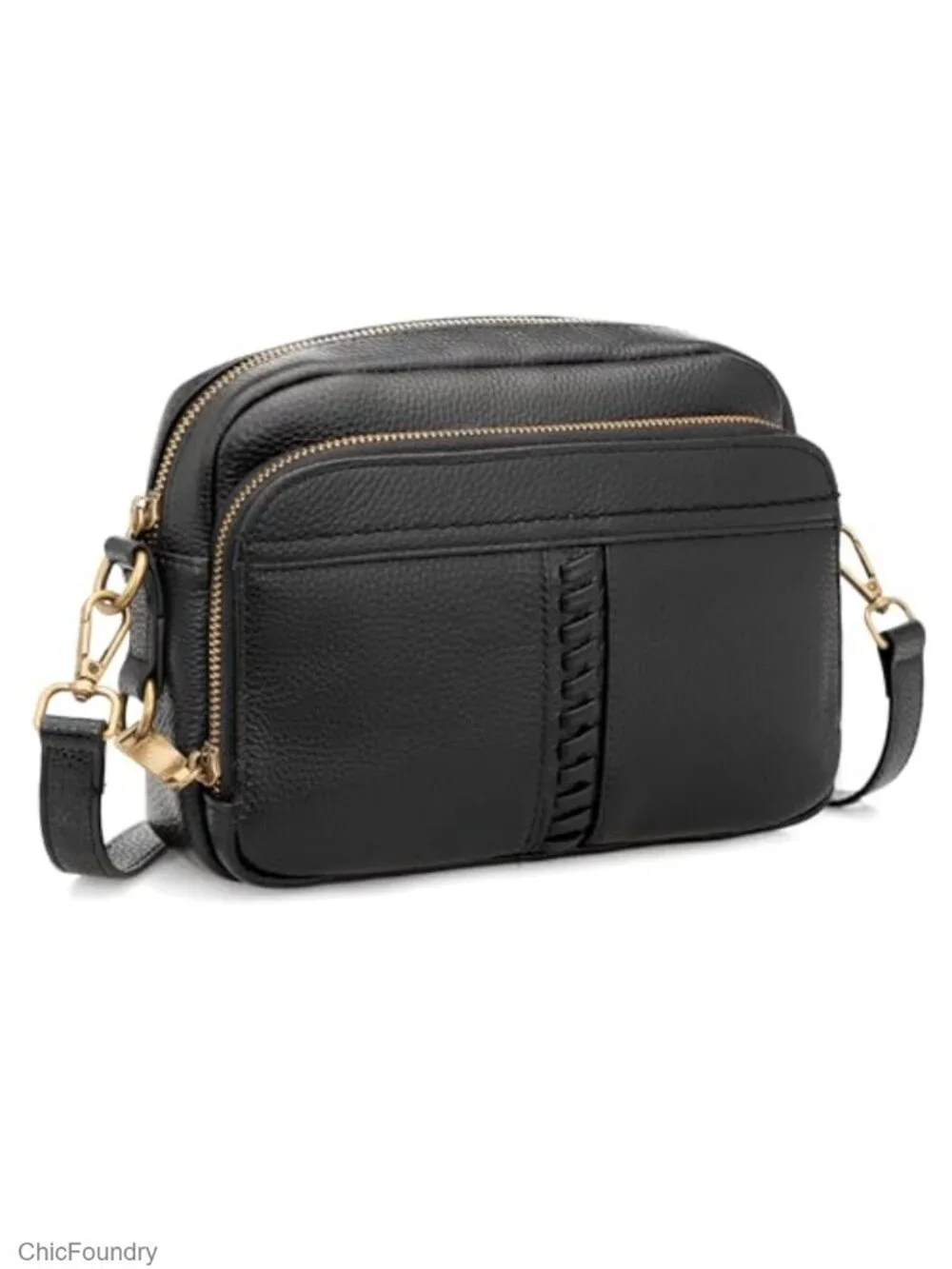 Genuine Leather Crossbody Bag Anti Theft RFID Wallet Purse